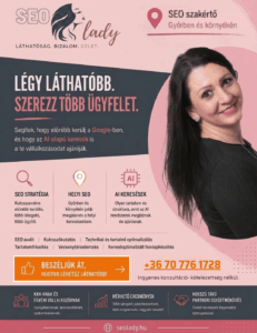 SEOlady Szórólap design arculattervezés